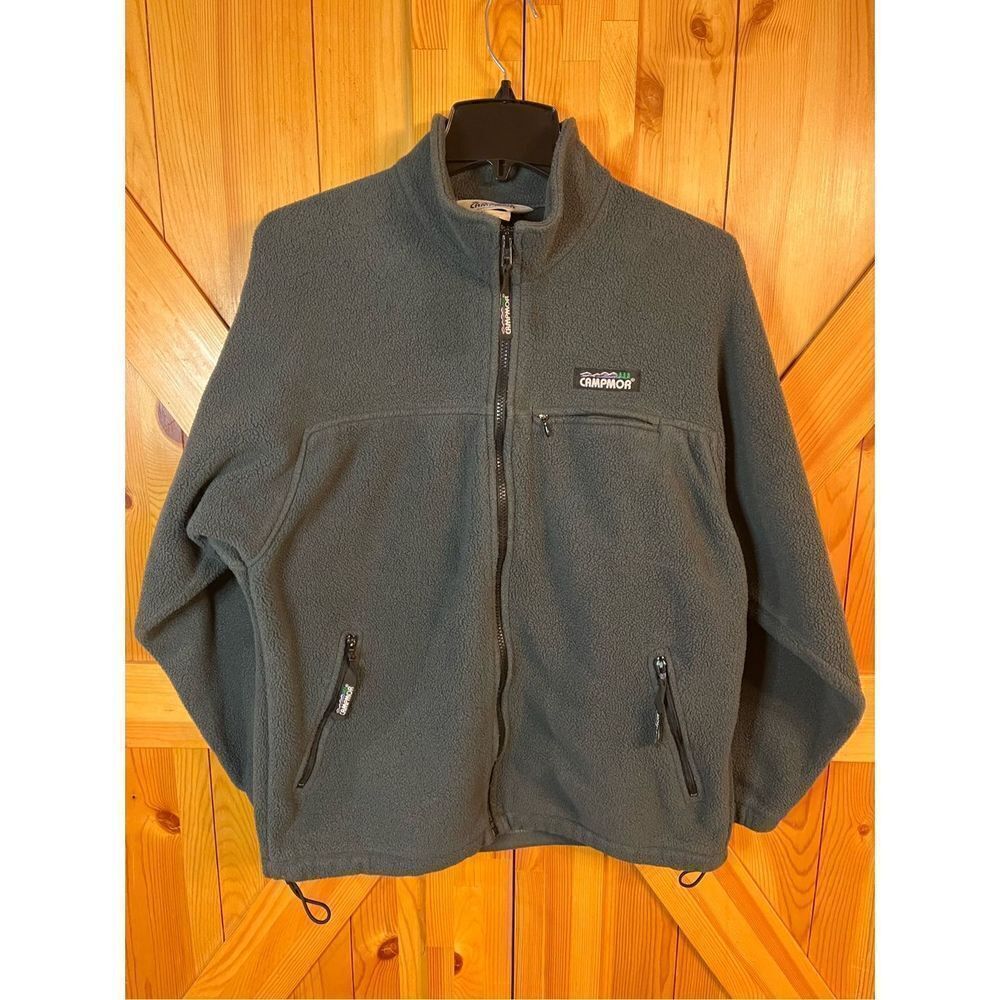 Vintage Campmor Full Zip U.S.A. Made Polartec Fleece Jacket Men's Medium (2726)